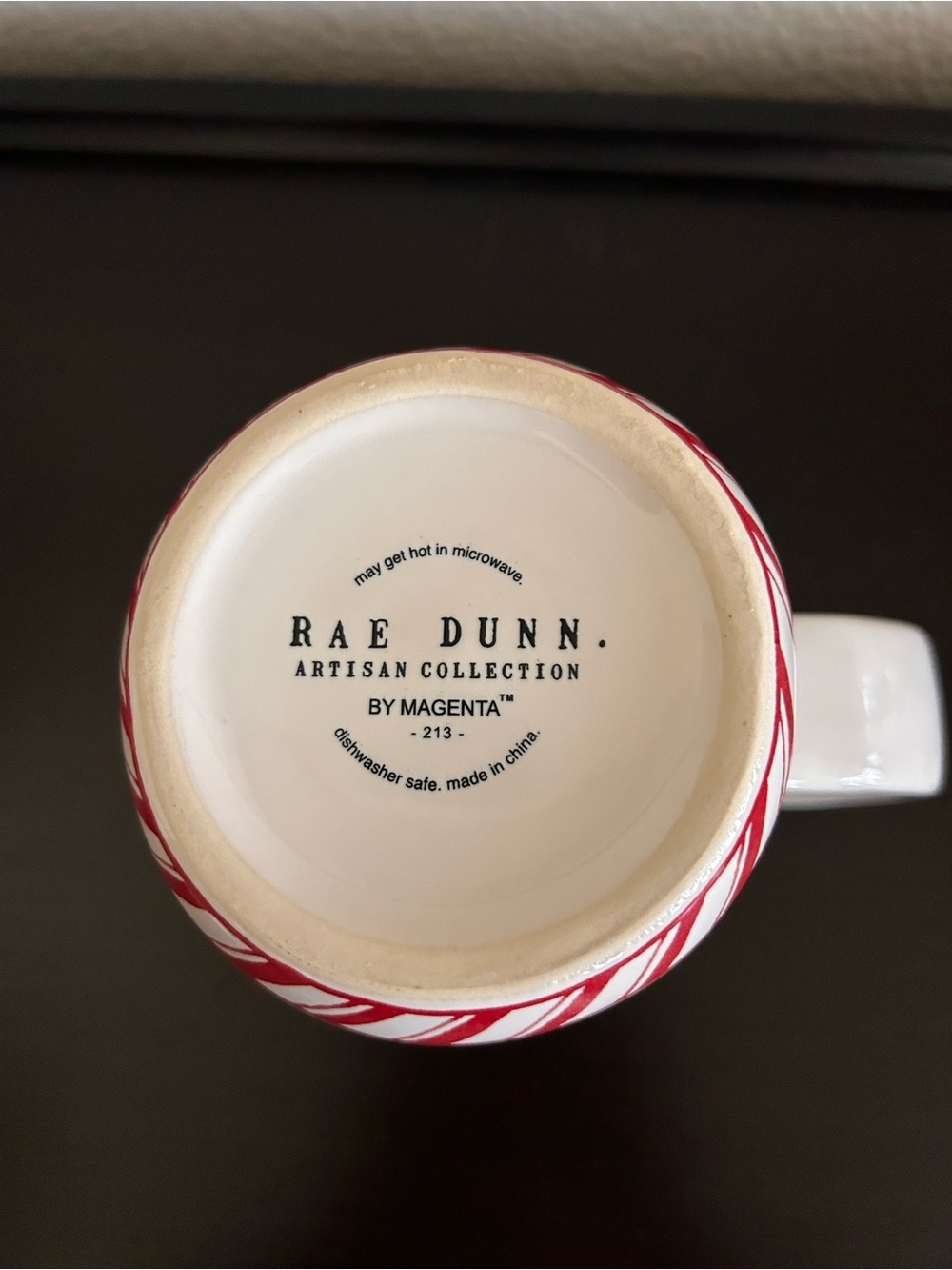 Rae Dunn Hot Cocoa Weather Christmas Mug Red
Interior Snowflake Accent - Picture 10 of 11